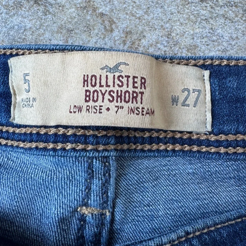 RARE‎ Y2K Hollister Denim Boyshorts 5/27 Low Rise 7